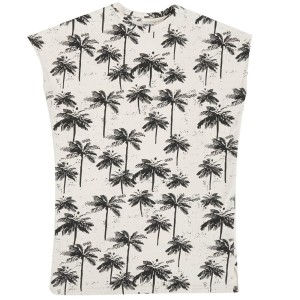 Sukienka prosta dresowa Black Palm